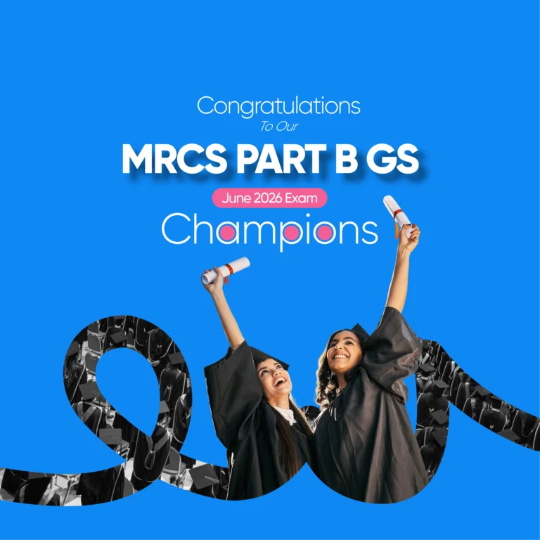 MRCS Part B GS Champions